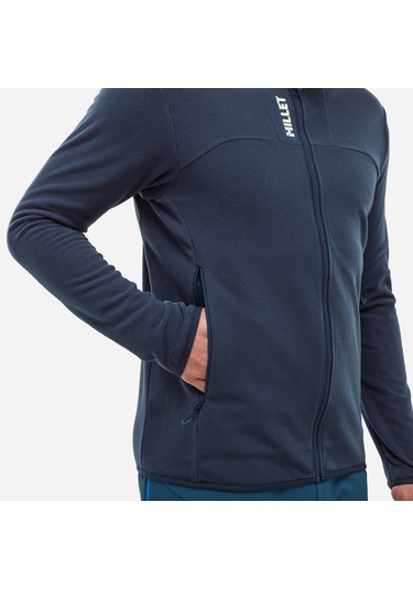 Millet Ubıc Lgrıd Jkt Erkek Polartec Ceket Tam Fermuar Mıv10448 N7317 Safir
