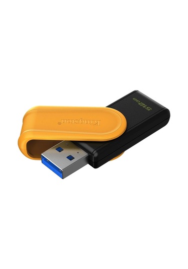 Kingston Dtxs-512gb 512gb Portable Usb 3.2 Gen1 Datatraveler Exodias Black-yellow Flash Bellek