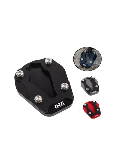 Dinosaurs L Siyah, Genişletilmiş Ayak Desteği, Cnc Yan Desteği Ve Genişletilmiş Koltuk Yan Destek Pedi İle Modifiye Edilmiş Cfmoto 450mt 2024 Motosiklet İçin Uygundur Gosterildigi Gibi