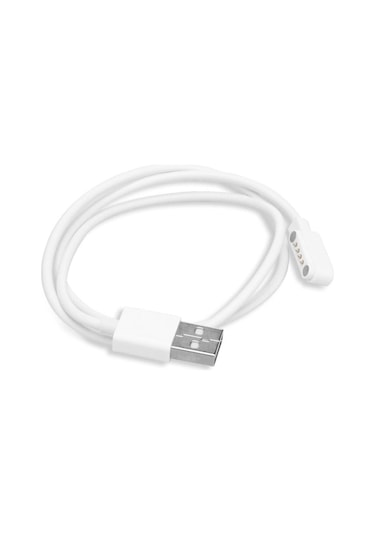 Usb 4 Pin Pogo Kablo Akıllı Saat Manyetik Sabitleyici Şarj Kablosu Gt88 Gt68 Kw08 Kw18 Kw88 Kw98