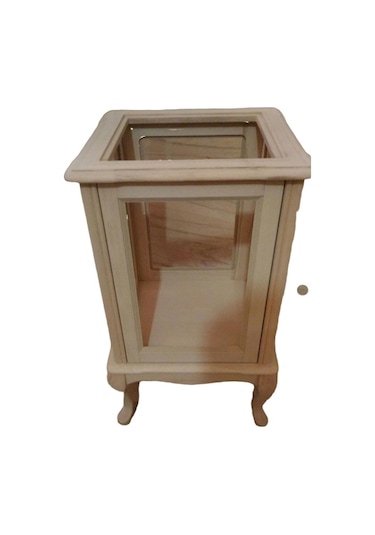 Gümüşlük KARE MODEdL 78 cm HAM Kayın Lükens Aslan ayak  İtinalı paket ve kargo Kutu da sevk El Yapım