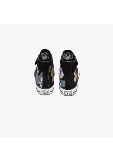 Converse X Tom & Jerry Chuck Taylor All Star Easy-on Çocuk Siyah Sneaker A15114c Siyah