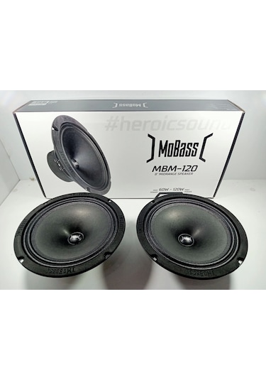 Mobass 20cm Midrange Mobass Mbm-120 Midrange - Demir Kapaklı