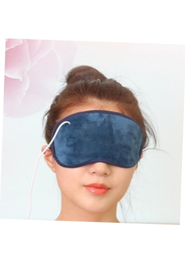 Lichen Rahatlatıcı Göz Maskesi Usb Göz Maskesi Elektrikli Göz Mavi