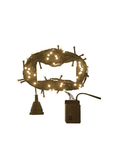 Yılbaşı Gün Işığı Led Işık Eklemeli 80 Ampul 8 m