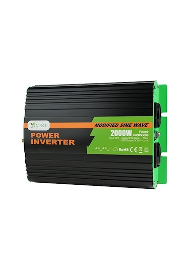 Apex 2000w Modifiye Sinüs İnverter 12v Ns2000-12