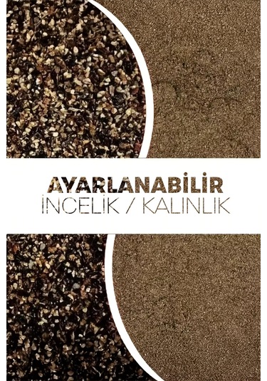 Çelik Led Işıklı Elektronik Baharat Öğütücü Otomatik Tuz Biber Baharat Değirmeni Pille Çalışan 1adet Gri