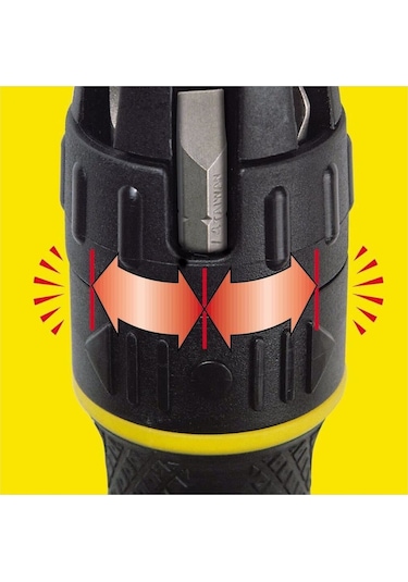 Stanley Bits Cırcırlı Tornavida Seti Takımı Uç Hazneli St068010