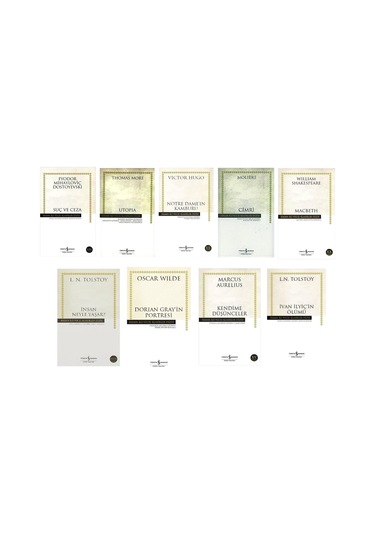 Hasan Alı Yucel Dunya Klasıklerı 9 Set
