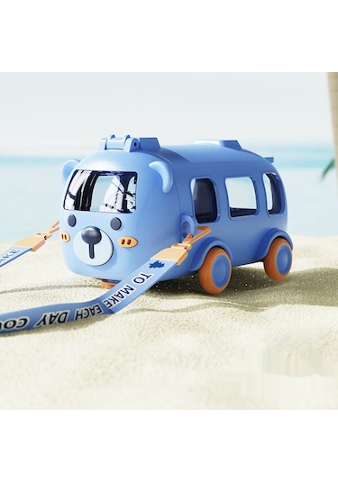 Jian Fan Boun-off Kapağısu Bardağıara Baba Hasır Bardağıocuk Plastik Bardak-mavi Mavi