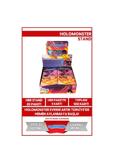 Holomonsters 3d Hologramlı Koleksiyon Kartları - Tam Kutu