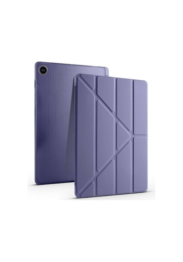 Samsung Uyumlu Tab S6 Lite P610 10.4 İnç Katlanabilir Kalemlikli Standlı