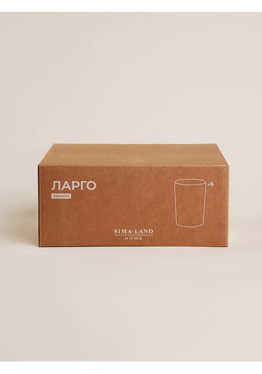 Sl Home 6 Adet 300 Ml "largo" Cam Bardak Seti 216131118 Beyaz