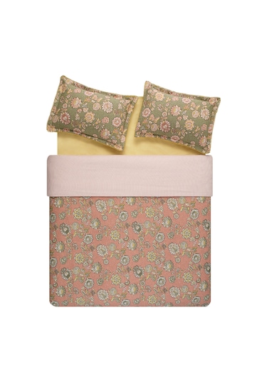 Puffy Ramos Çift Kişilik Nevresim Takımı - Kiremit Yeşil