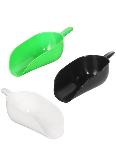 Homyl Pet Food Un Green Için Plastik Kürek Yemi Yeşil