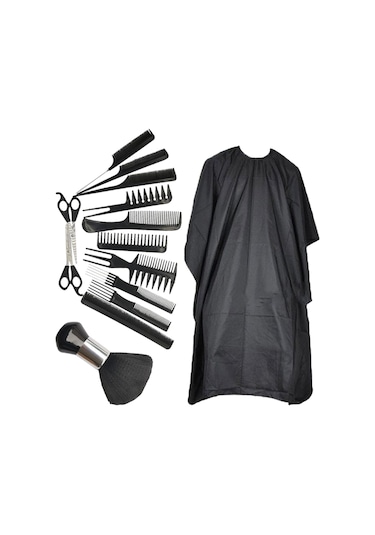 Suntek Salon Kuaförlük Berber Saç Fırçası Tarak 14-adet