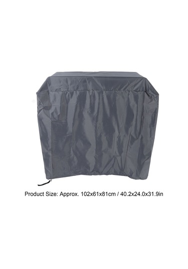 Yaozixa Mobil Mutfak Arabası Koruması 420d Gümüş Kaplama Oxford Kumaşı - Su Geçirmez, Güneş Engeli, Toz Ve Karlardan Koruma - Çekmeceli Ve Kanca Tasarımı İle Outdoor Barbekü Mangal Koruması Çok Renkli