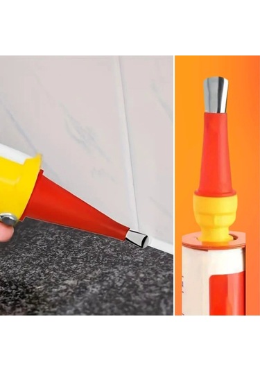 30 Parça Silikon Kalafat Mastik Alet Seti Mastik Ucu Çok Renkli