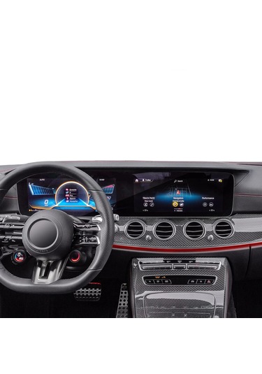 Mercedes E Serisi W213 Uyumlu Ekran Koruyucu Multimedya Ve Djital Ekran 9H Nano Ekran Koruyucu
