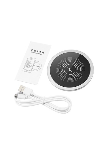 Electronıc Outlet Usb -siyah Şarj Şarj Şarj Plakası Kablosuz Kablosuz Hızlı Aleti Aleti Aleti 10w Le