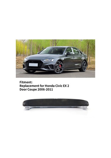 Youtek Honda Civic Ex Coupe 2006-2011 Abd Modeli İçin Led Arka Fren Lambası, Abs Malzeme, Siyah, Oe:34270svaa01