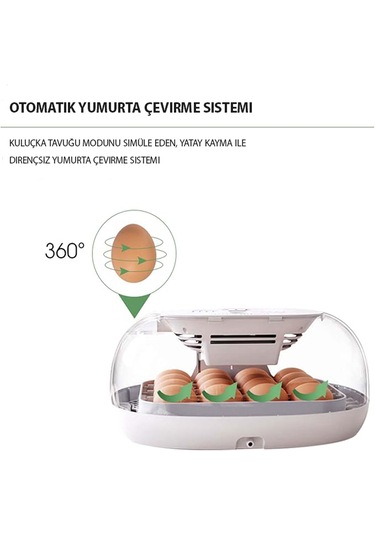 Altın Kuluçka-wonegg 16'lı Tam Otomatik Kuluçka Makinesi