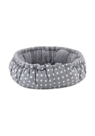 Pet Comfort Sunflower Çift Taraflı Dot Peluş Köpek Yatağı 60 CM