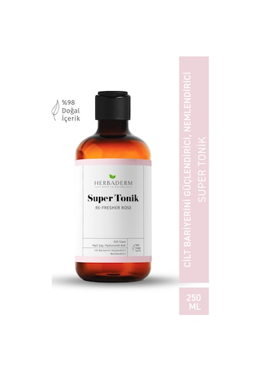 Herbaderm Re Fresher Rose Bariyer Güçlendirici Super Tonik 250 Ml