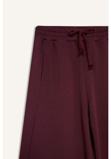 Defacto Coool Barrel Fit Geniş Paça Eşofman Altı F3364ax25aubr232 Bordo