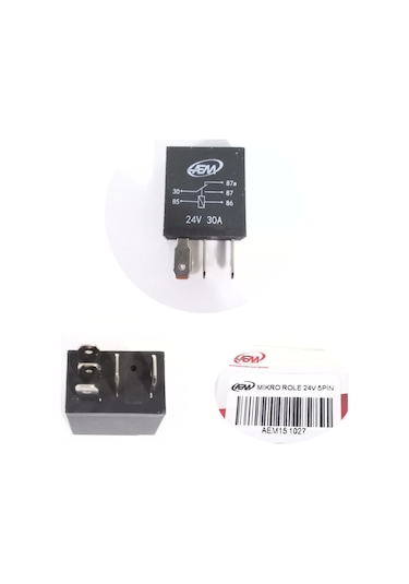 Aempart Mikro Role 24v 5pin Aem15 1027