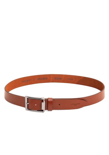 Pierre Cardin Deri Erkek Kemer En 4 Cm Pc-3100 Taba