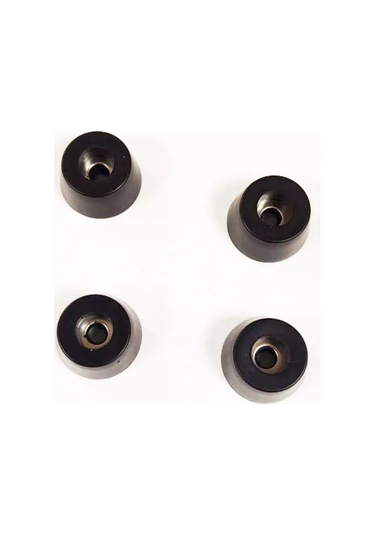 Expertland Vida İçin Yuvarlak Panel Ayağı, 20x16x10,5 Mm 191147639 Siyah