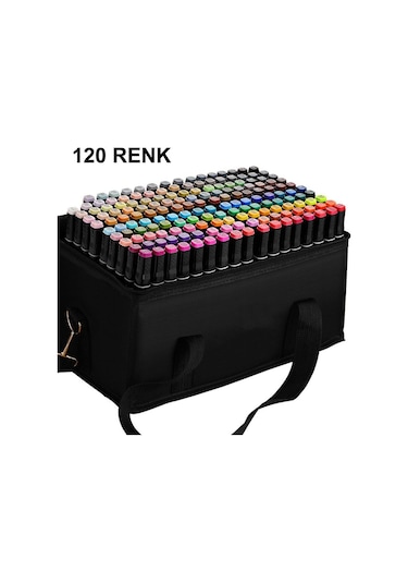 Dodocool 120 Li Çift Uçlu Touch Marker Art Tasarım Kalem Seti İthal Ürün