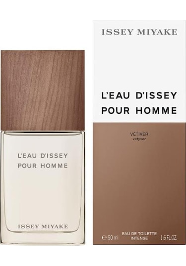 Issey Miyake L'eau D'ıssey Pour Homme Vetiver Edt Intense 50 Ml Erkek Parfüm Aromatik