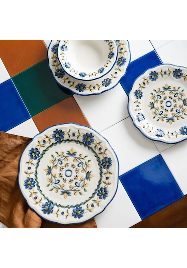 Porser Tuscan Bloom Fulya 24 Parça Yemek Takımı