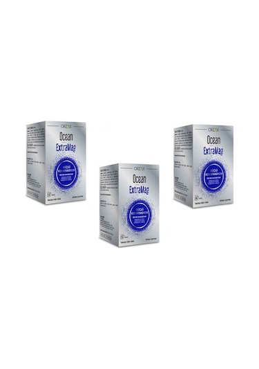 Ocean Extramag 60 Tablet 3 Adet
