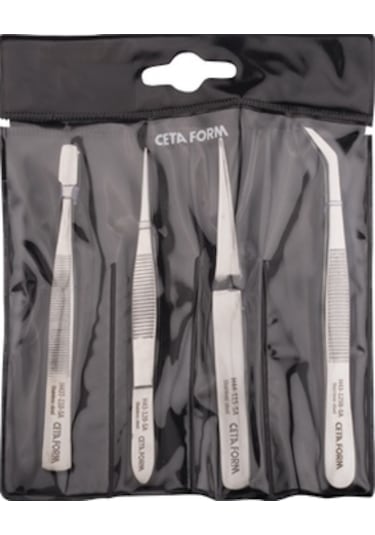 Ceta Form H40-r04 Cımbız Penset Seti - 4 Parça