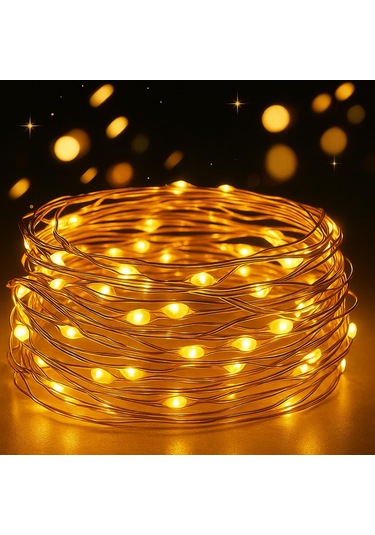 Gen-of Gün Işığı Sarı Peri Led Işık 3 Metre Yf-0012 Gün Işığı - Sarı