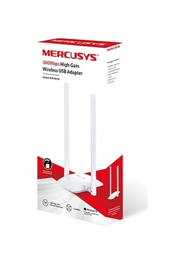 Mercusys MW300UH 300 Mbps High Gain Wireless USB Adaptör