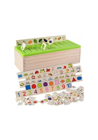Montessori Bilgi Sınıflandırma Kutusu