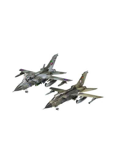 Revell Maket Model Kit Uçak Tornado Twin Pack 50.yıl Özel Panavia Tornado 3801