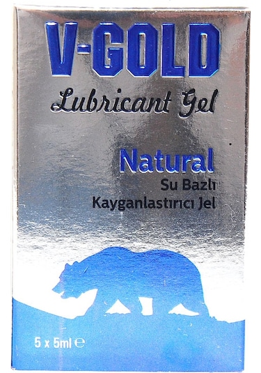 V-Gold Lubricant Gel 5 ML x 5 Adet