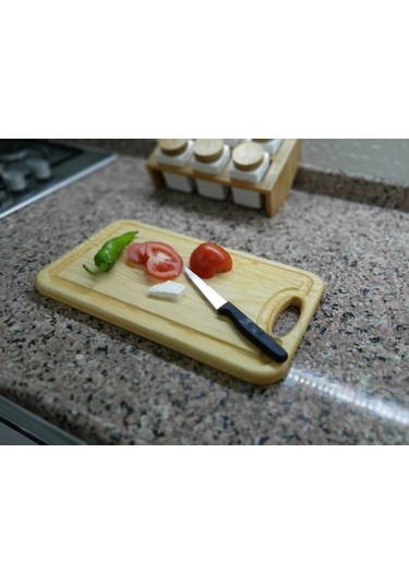 Kesme Doğrama Salata Tahtası Ahşap