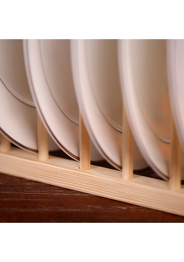 Çok Amaçlı Ahşap Bulaşık Rafı Bulaşık Kurutma Süzgeci Depolama Standı Tutucu