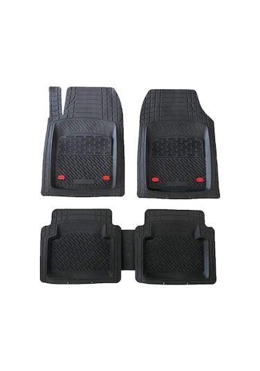 Safir Citroen C Elysee Havuzlu Universal Paspas Krom Siyah