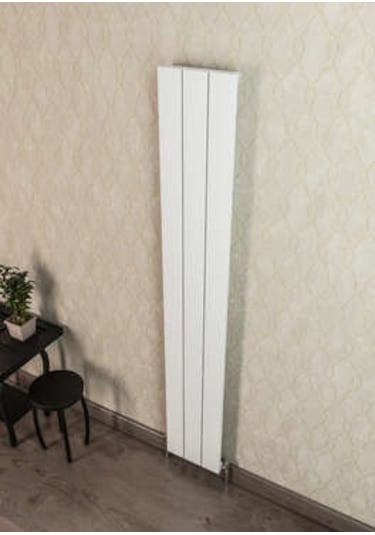 Warma Drama Dikey Alüminyum Radyatör 280x1800 Pütürlü Antrasit 7946