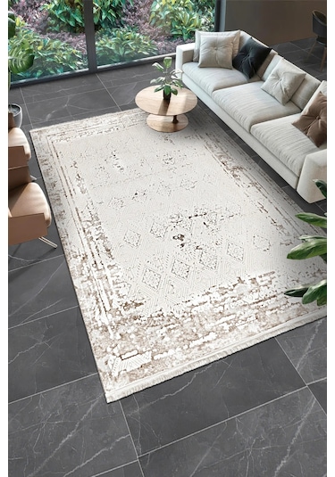 Youdayhomecollection Sapphire Model Halı 80x80 Çok Renkli