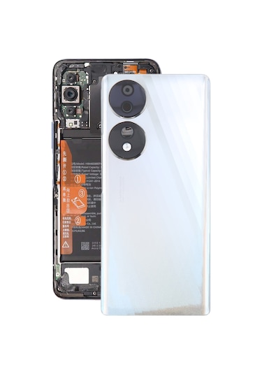 For Honor 70 Kamera Lensli Arka Kapak Beyaz
