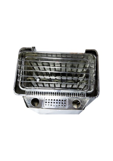 Fıntech Dıştan Panolu Sauna Sobası Combi Model 4,5+2kw 3-6m3 13,1kg Taş Kapasitesi -toptancıyızbiz