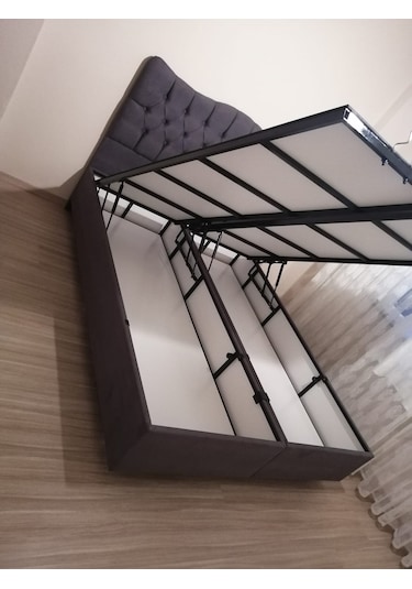 Azrayatakmobilya Baza+Başlık +Yatak Mdf+Profil(Trend Plus Model)